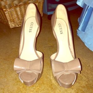 Tan Guess Heels