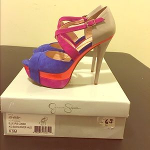 Fun, flirty and colorful Jessica Simpson shoe