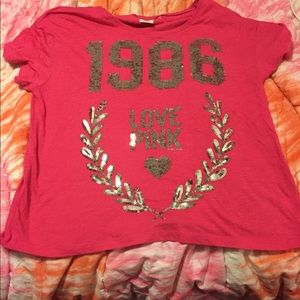 pink Victoria secret shirt