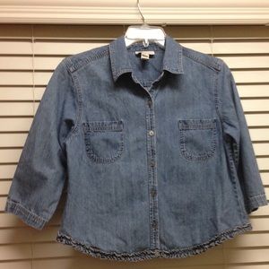 Denim shirt