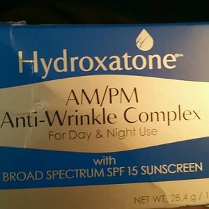 Box dented but unopened Hydroxatone AM/PM