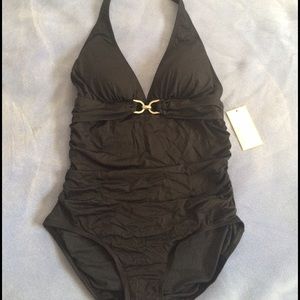 NWT Michael Kors One Piece Swimsuit Size 10!