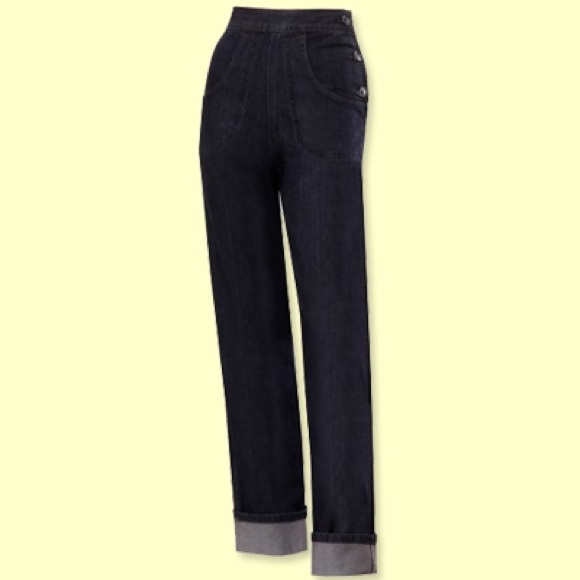 Freddie's of Pinewoods side button jeans
