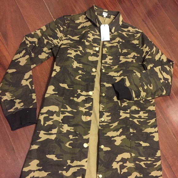 Camo long jacket - Picture 2 of 4