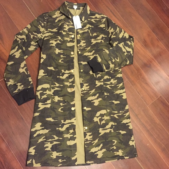 Camo long jacket - Picture 3 of 4