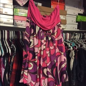 Forever 21 Strapless Bubble Hem dress