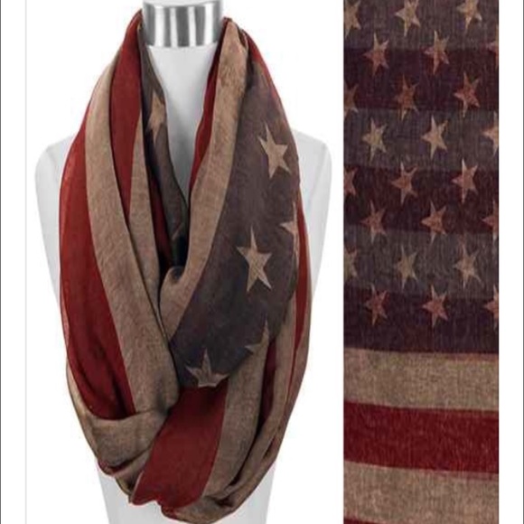 Accessories - LAST ONE ❗️"Freedom" American Flag Scarf
