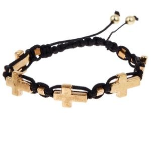 💥SALE💥Jean Claude Cross Station Braided Bracelet