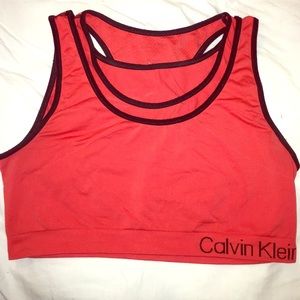 Calvin Klein Performance Layered Sports Bra