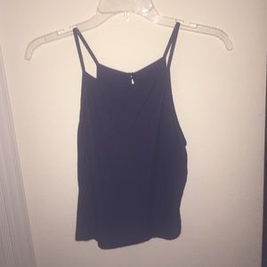 😍BLUE HALTER 😍😍 CROP TOP👌👌😎