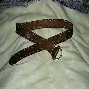 Boho brown belt ~ excellent quality belt