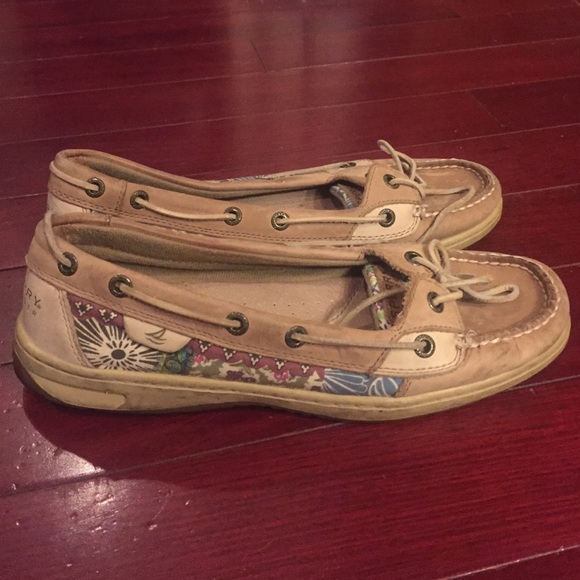 Printed Sperrys