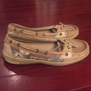 Printed Sperrys
