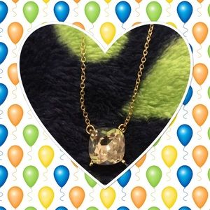 Dana Buchman Gold-tone Clear Stone Necklace - NWT