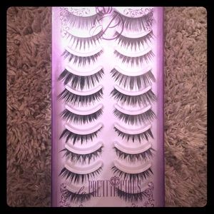 Fake Eyelashes, set of 10