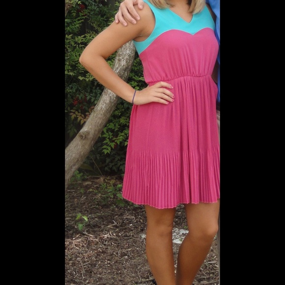 Color block dress