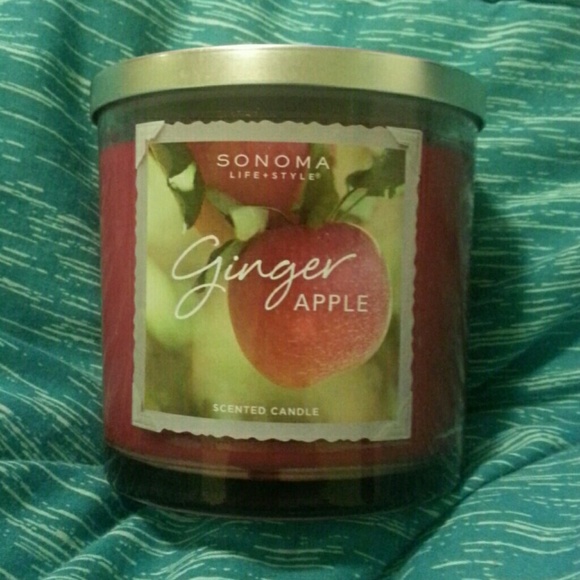 Ginger apple Sonoma candle