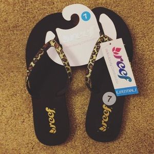 Brand new Reef flip flops