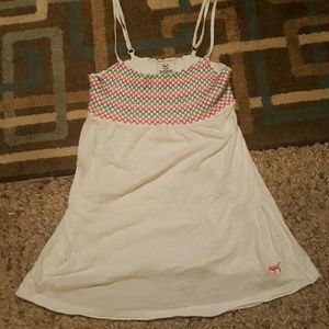 Pink summer spaghetti strap top