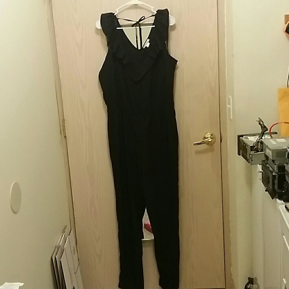 SALE..Self esteem ruffled jumpsuit