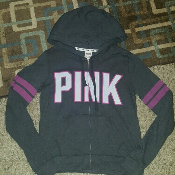 Pink lightweight hoodie
