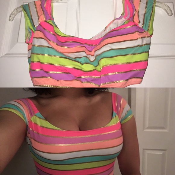 Victoria's Secret Bathing Suit Crop Top