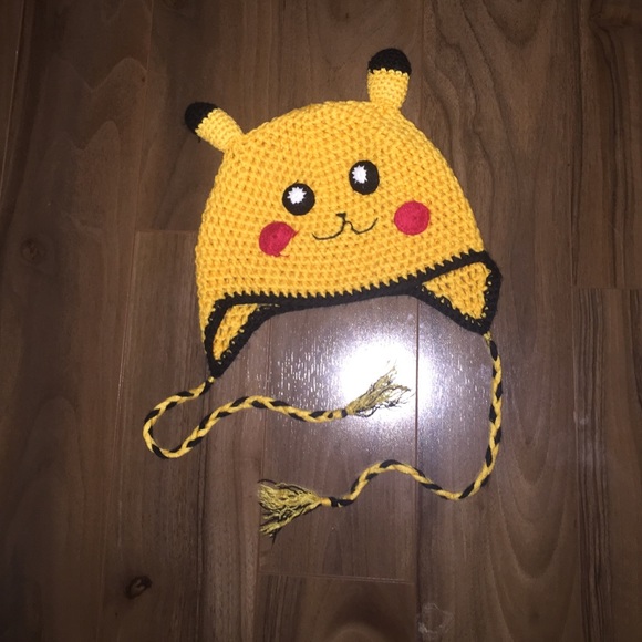 CROCHET PIKACHU BEANIE