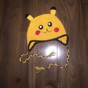 CROCHET PIKACHU BEANIE