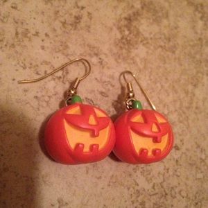 Pumpkin earrings