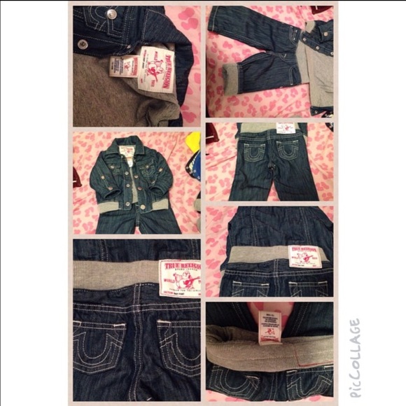 True Religion Other - Authentic True Religion Jean Outfit sweater lined