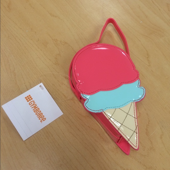 Girl ice cream bag