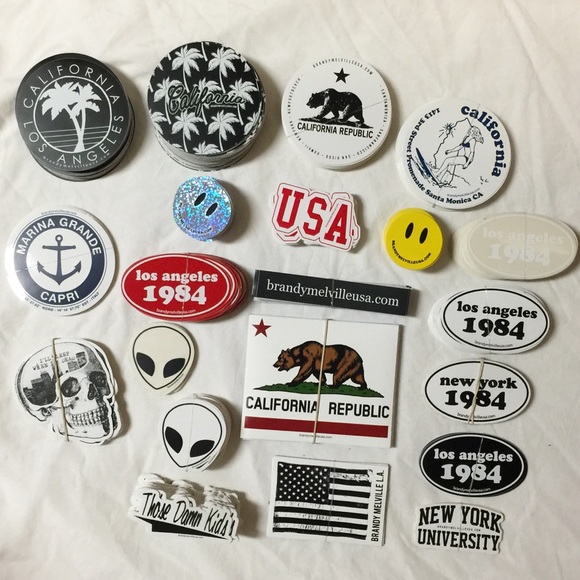 Brandy Melville Other - 100 Brandy Melville Stickers