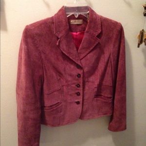 Ladies INC suede spring jacket