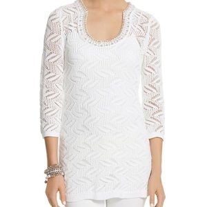 Embellished Novelty Stretch Tunic FINAL PRICE