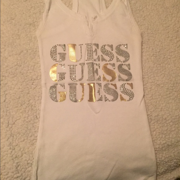 Guess gem tank top