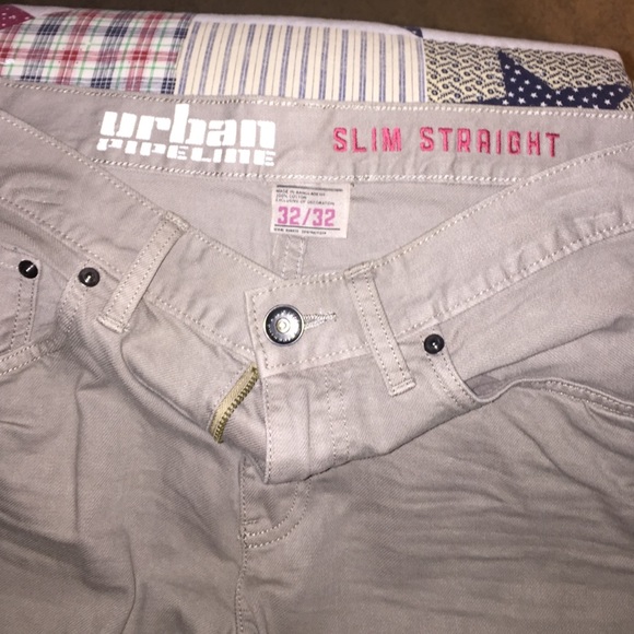 Men's tan Urban Pipeline pants - Picture 2 of 2