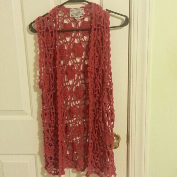 Crocheted vest