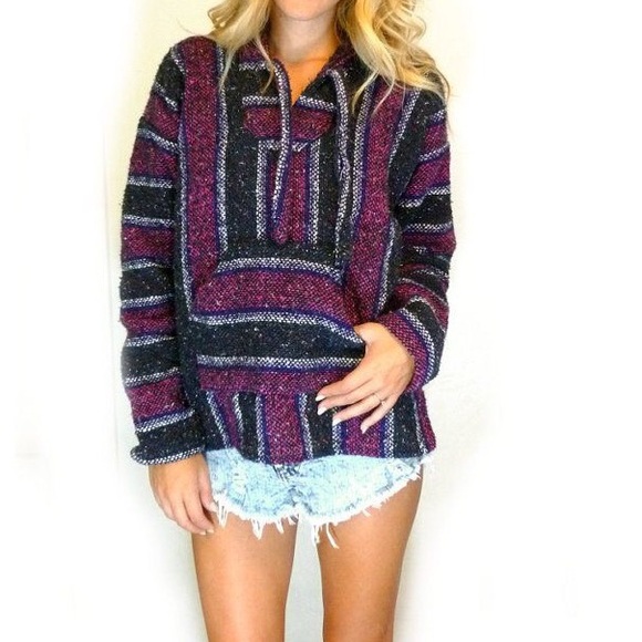 Authentic Mexican Hoodie/Poncho