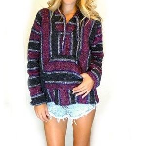 Authentic Mexican Hoodie/Poncho