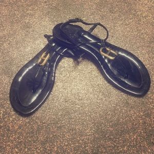 Extremely Rare No Longer Made Black Patent Flats