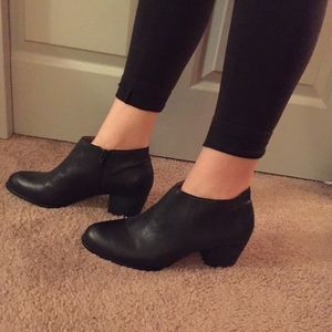 Lucky Brand Leather Booties
