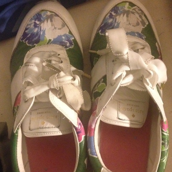 Kate Spade Floral Sneakers