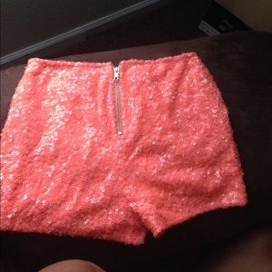 Charlotte Russe sequence shorts new without tags