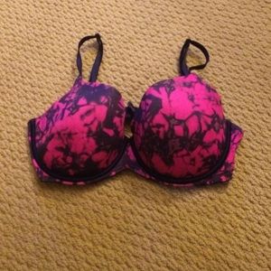 Pink bra