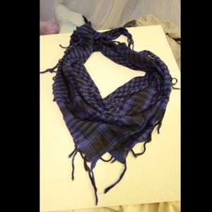 Plaid Bandana Scarf