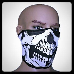 Neoprene Skull ski mask