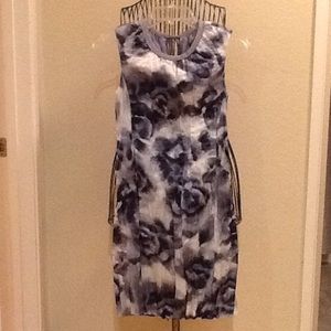 Ann Taylor silk cotton blend dress