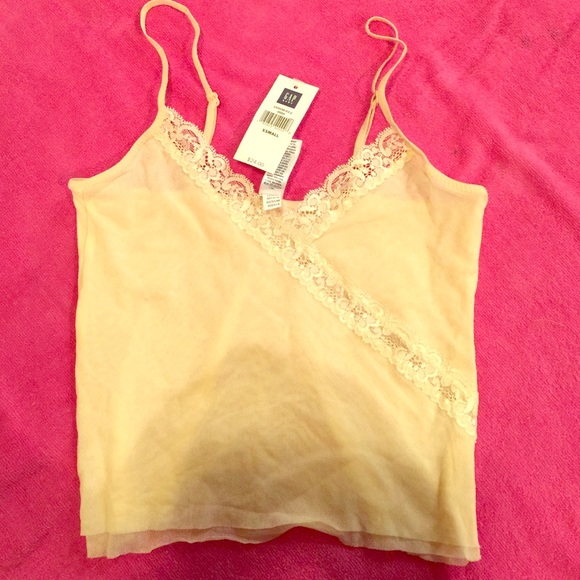 New Gap Lacy Cami - size small