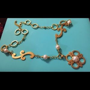 Brighton L'orangerie Hammered Gold Necklace