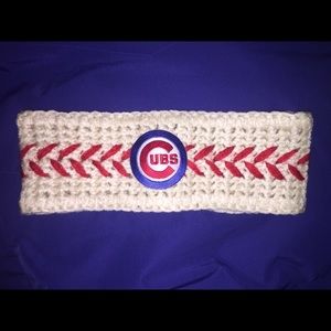 Cubs baseball head wrap